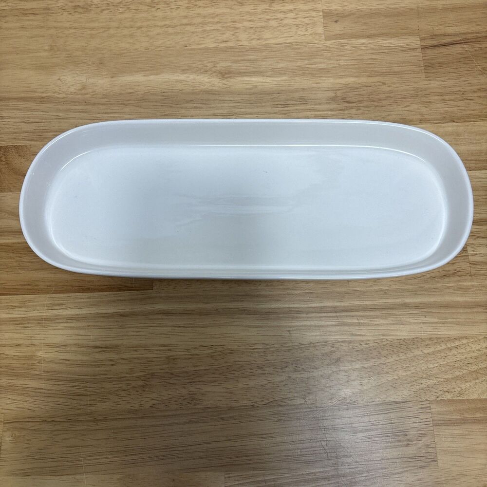 Rae Dunn Artisan Collection By Magenta Ceramic Tray 14.5" x 5.5" Bread